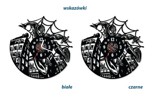 Zegar ścienny z płyty winylowej Spiderman 22.7 na Arena.pl