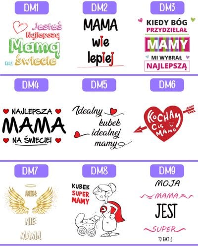 KUBEK Z ŁYŻECZKĄ PREZENT NA DZIEŃ MATKI URODZINY DLA MAMY TEŚCIOWEJ WZORY na Arena.pl