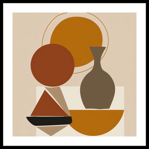 Plakat 40x40cm Geometryczna Utrata na Arena.pl