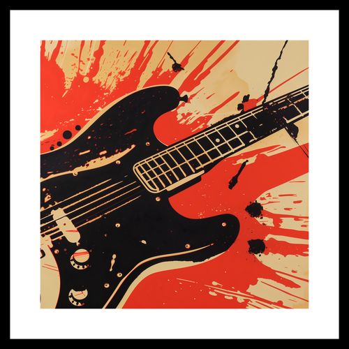 Plakat 40x40cm Gitara Elektryczna na Arena.pl