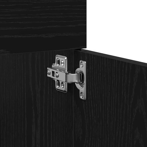 Zestaw mebli łazienkowych 2 pcs Czarny Dąb 90 x 38.5 x 46 cm na Arena.pl