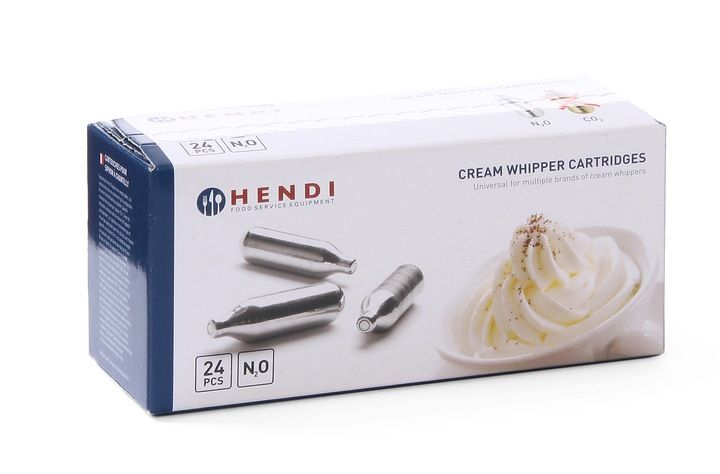 Naboje do syfonu do bitej śmietany HENDI 24 szt zdjęcie 3