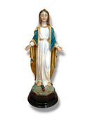 Matka Boża Niepokalana 31 Cm Figura Niebiesko-Złota