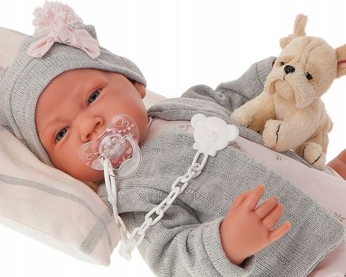 Lalka Bobas Antonio Juan Nacida Gris 3386 / 33086 na Arena.pl