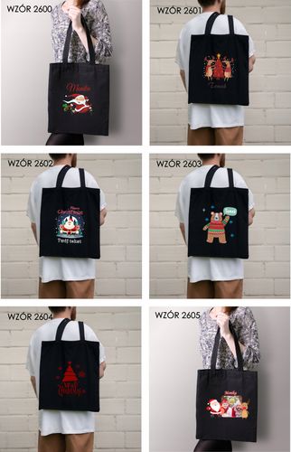 Eko Torba z nadrukiem PREZENT WESOŁYCH ŚWIĄT na Arena.pl