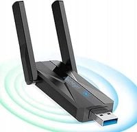 Dwuzakresowa karta sieciowa USB Wi-Fi ElecMoga 1300 Mb/s