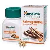 Preparat ziołowy Ashwagandha Ashvagandha Himalaya 60 tabletek