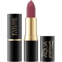 eveline aqua platinum pomadka do ust 602 - kremowa, trwała 6h, uv