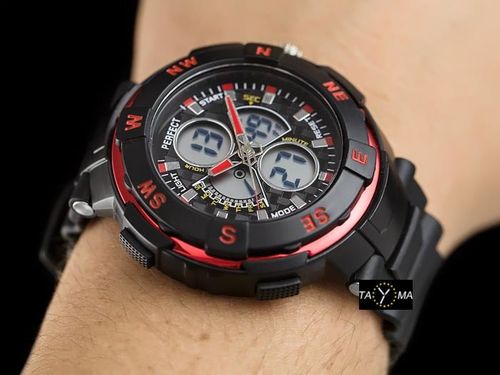 PERFECT SHOCK - black/red (zp158c) na Arena.pl