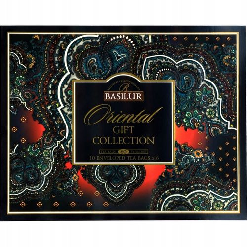 Basilur ORIENTAL GIFT zestaw herbat 6 SMAKÓW 60 torebek W HERBACIARCE na Arena.pl