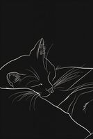 Plakat 68x101cm Nocny Spokój