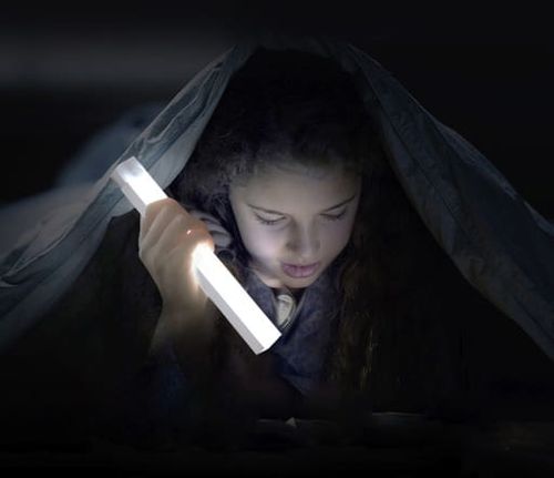 Lampa LED z czujnikiem ruchu magnetyczna bezprzewodowa 20cm nocna podłużna na Arena.pl