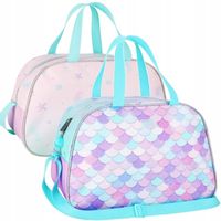 TORBA sportowa Syrenk Ombre Pastelowa | Na basen trening szkoły podróżna
