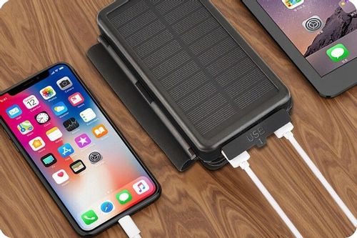 WEBSKI POWERBANK SOLARNY MOCNE 4 PANELE SOLARNE POJEMNOŚĆ 20000MAH USB-C na Arena.pl