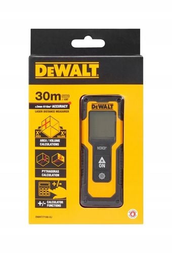 Dalmierz laserowy 30m LCD IP40 DeWALT DWHT77100 / ENERGOTYTAN POLSKA na Arena.pl