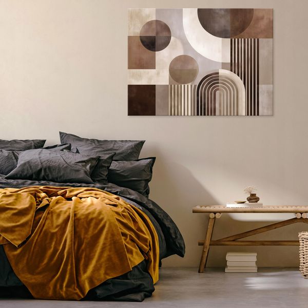 Obraz Na Płótnie Do Sypialni Salonu Abstrakcja 100x70 zdjęcie 2