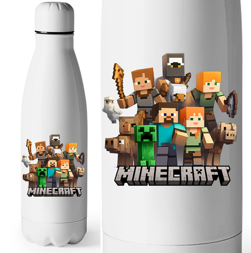 Termos - Butelka Termiczna - Minecraft na Arena.pl