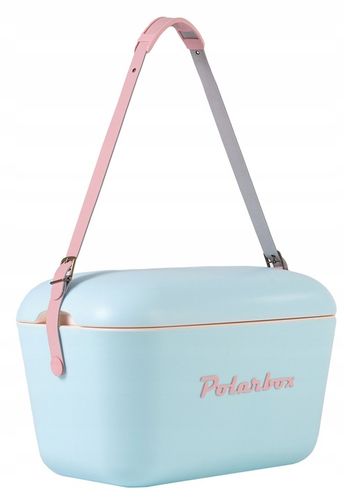 Lodówka turystyczna POLARBOX błękit + pudrowy 20L na Arena.pl