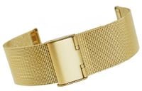 Bransoleta Siatka Złota 22 mm 301G22