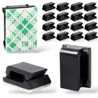 1000x ORGANIZER UCHWYT KLIPS ZACISK DO KABLI