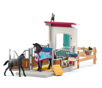 Schleich Boks dla konia z klaczą i źrebakiem 42611