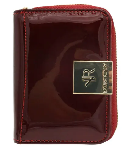 portfel skóra naturalna czerwony damski na Arena.pl