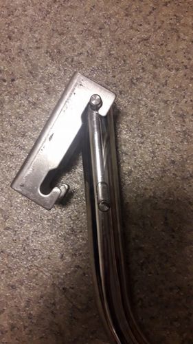 Koła slipowe do pontonu krzywe ( stal nierdzewna) na Arena.pl