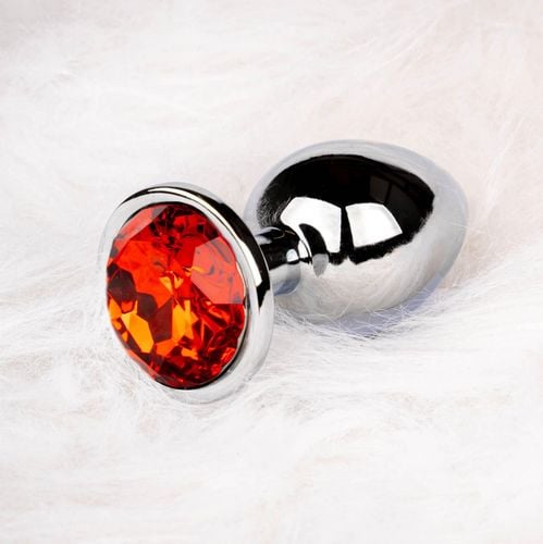 round gem butt plug   small na Arena.pl