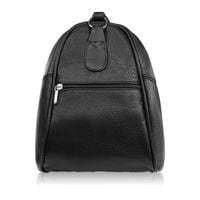 plecaczek damski skórzany klasyczny lub na jedno ramię czarny miejski