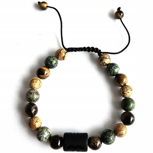 Bransoletka męska, znak zodiaku BARAN, REGULOWANA 17-24cm, Versatile na Arena.pl