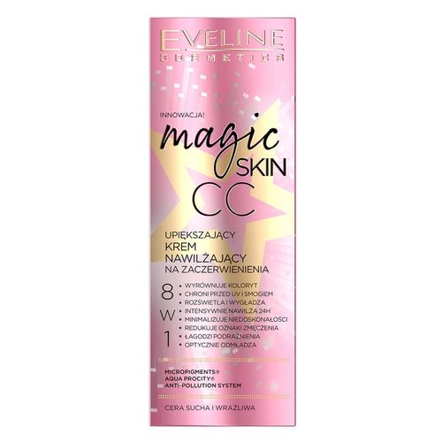 Eveline Magic Skin CC krem na zaczerwienienia 8w1 na Arena.pl