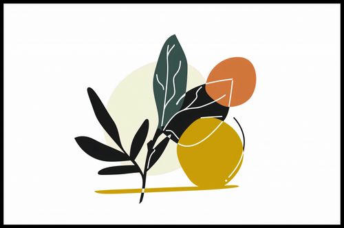 Plakat 91,5x60cm Elegancka Flora na Arena.pl