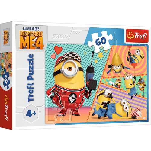 puzzle 60 happy minions 17395 na Arena.pl