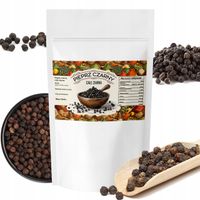 PIEPRZ CZARNY NATURALNY ZIARNISTY AROMATYCZNY ZIARNO DO DAŃ MIĘSNYCH 100g