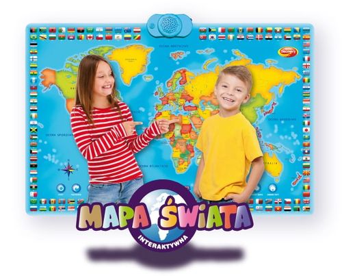 Dumel Discovery Interaktywna Mapa Świata 60853 na Arena.pl