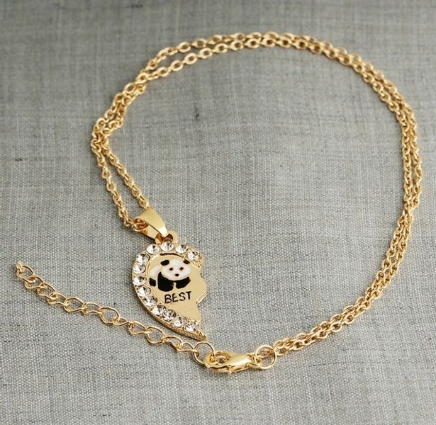ŁAŃCUSZKI DLA PRZYJACIÓŁEK BFF PRZYJACIÓŁKI PANDA zdjęcie 4