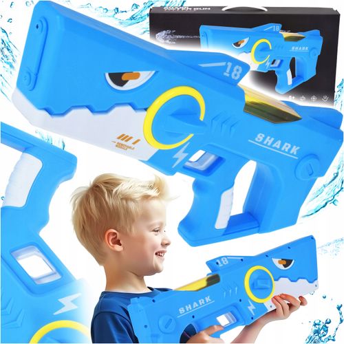 ELEKTRYCZNY PISTOLET NA WODĘ MIOTACZ ELEKTRYCZNY DLA DZIECI USB AKU AUTOMAT na Arena.pl
