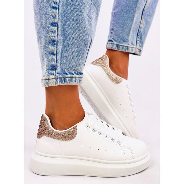 Sneakersy na platformie Gold r.36 zdjęcie 4