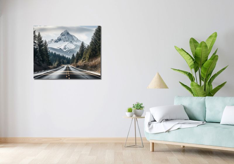 Obraz 90x70cm Odważna Podróż zdjęcie 2