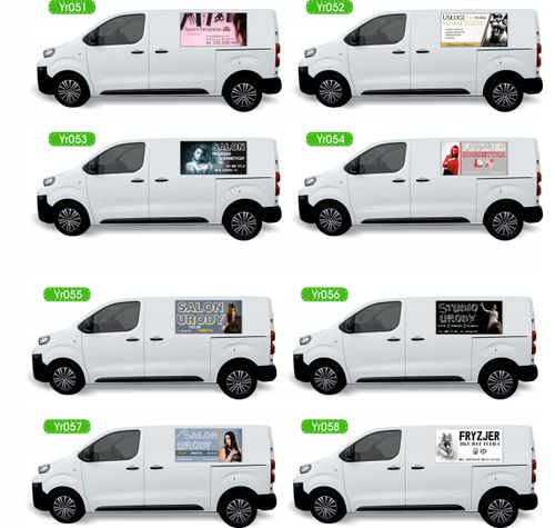 Reklama Naklejka na samochód dużo wzorów USŁUGI HYDRAULICZNE na Arena.pl