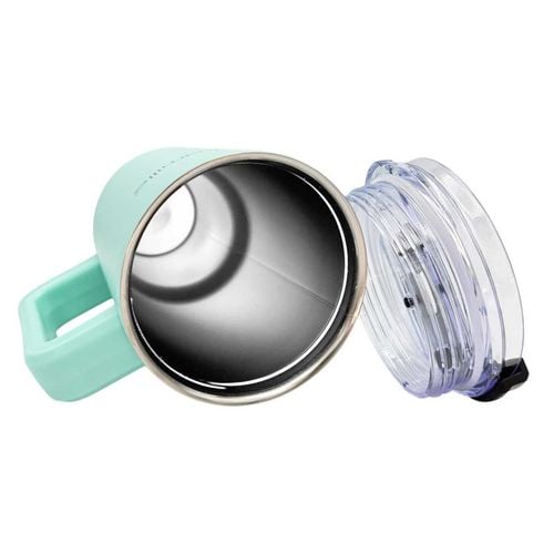 stalowy kubek termiczny termos 1200ml z rączką i słomką km-2175 na Arena.pl