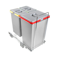 Kosz na śmieci do szafki 40 cm Ecofil 40L