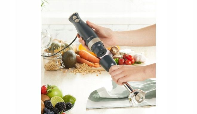 Blender ręczny Petra 076237 600 W srebrny/szary zdjęcie 4