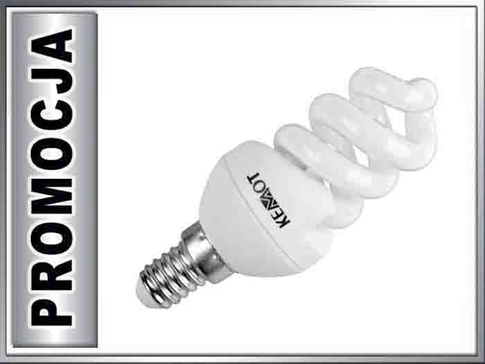 ZAR0284 Lampa fluorescencyjna E14 7W zdjęcie 1