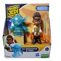 zestaw figurek hasbro sw young jedi adventure kai yoda 2pak