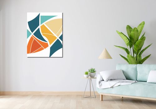 Obraz 70x90cm Geometria Wiatru na Arena.pl