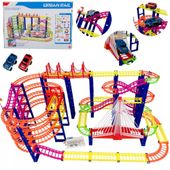 LT126 TOR SAMOCHODOWY 193 ELEMENTY + 2 AUTKA