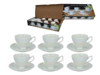 Kpl. 6 filiżanek ze spodkami wzór 1