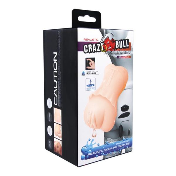 Crazy Bull - Vibrating Vagina Masturbator zdjęcie 8