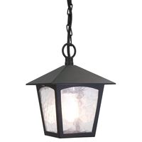 Oprawa wisząca na taras York BL6B-BLACK Elstead styl angielski lampion czarny